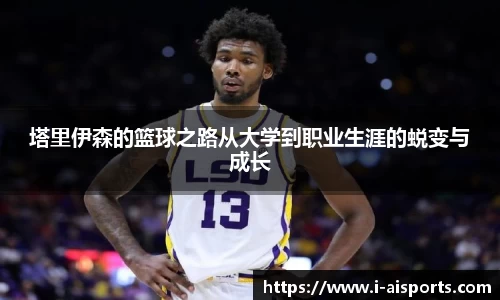 塔里伊森的篮球之路从大学到职业生涯的蜕变与成长